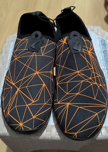 Erkek Turuncu Elastik Bağcıklı Su Ayakkabısı - Görsel 6