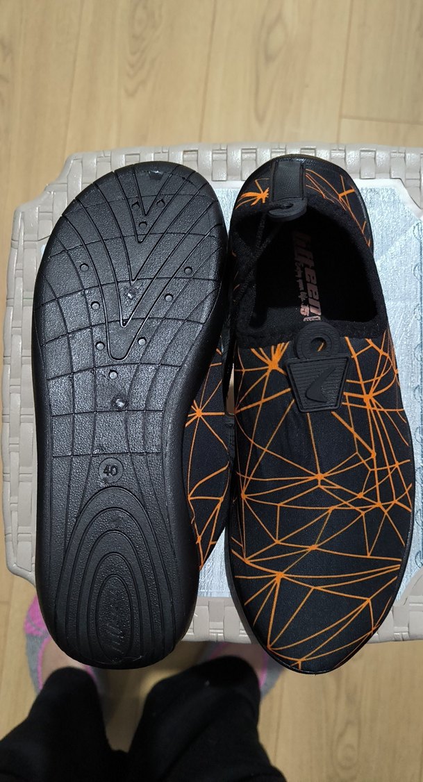 Erkek Turuncu Elastik Bağcıklı Su Ayakkabısı - Görsel 4