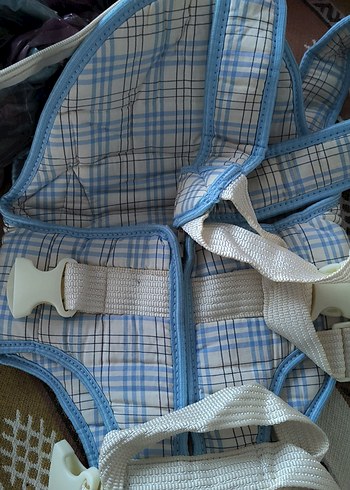 Mavi ve Gri Bebek Taşıyıcı - Görsel 2