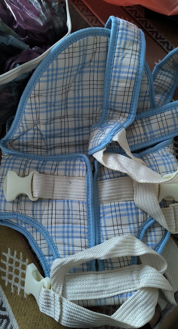 Mavi ve Gri Bebek Taşıyıcı - Görsel 2