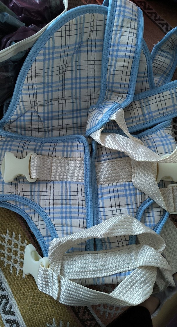 Mavi ve Gri Bebek Taşıyıcı - Görsel 3