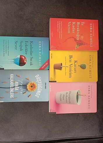 Esra ezmeci kitap set