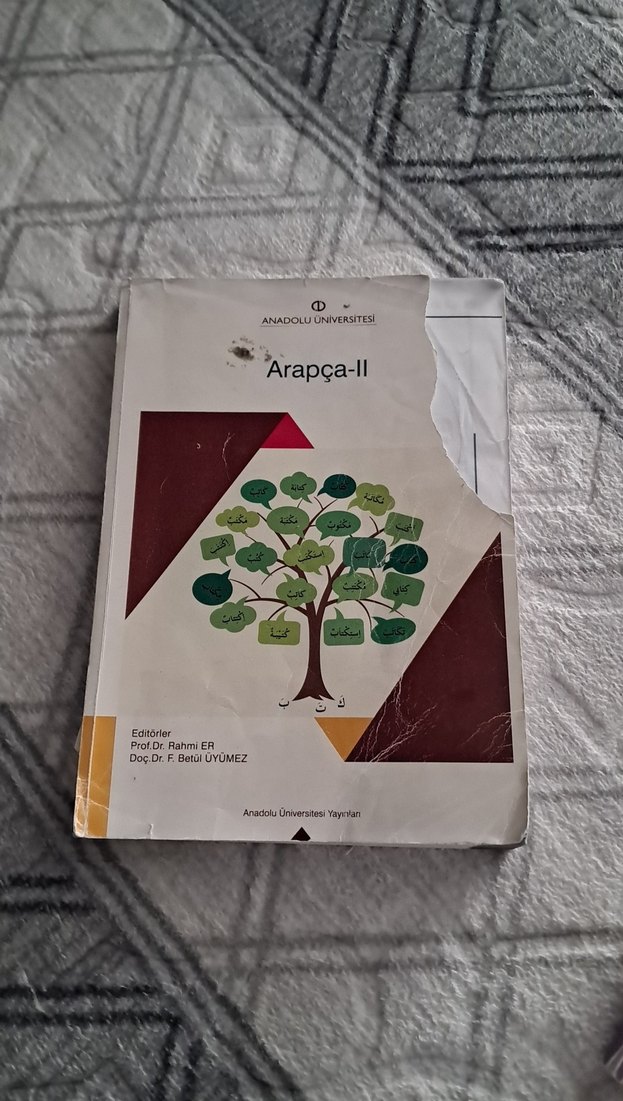 Arapça-II Anadolu Üniversitesi Kitabı - Görsel 3