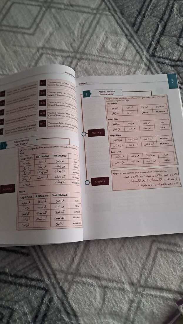 Arapça-II Anadolu Üniversitesi Kitabı - Görsel 5