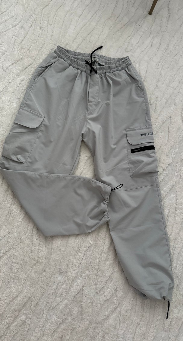 Gri Erkek Outdoor Rahat Kesim Eşofman - Görsel 2