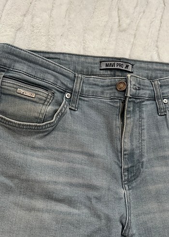 Gri Erkek Denim Pantolon Regular Fit - Görsel 2