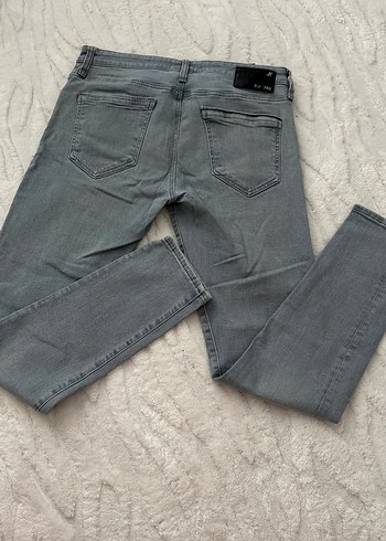 Gri Erkek Denim Pantolon Regular Fit - Görsel 6