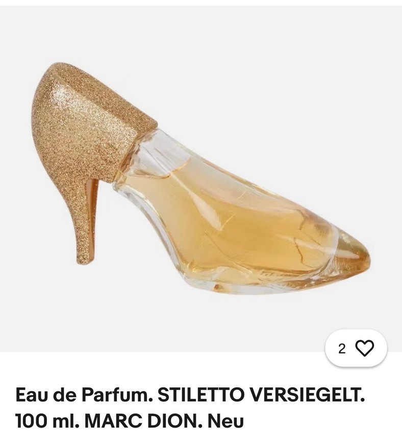 Altın Rengi Cam Topuklu Abiye Ayakkabı - Görsel 2