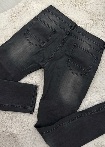 Gri Regular Fit Erkek Kot Pantolon - Görsel 6