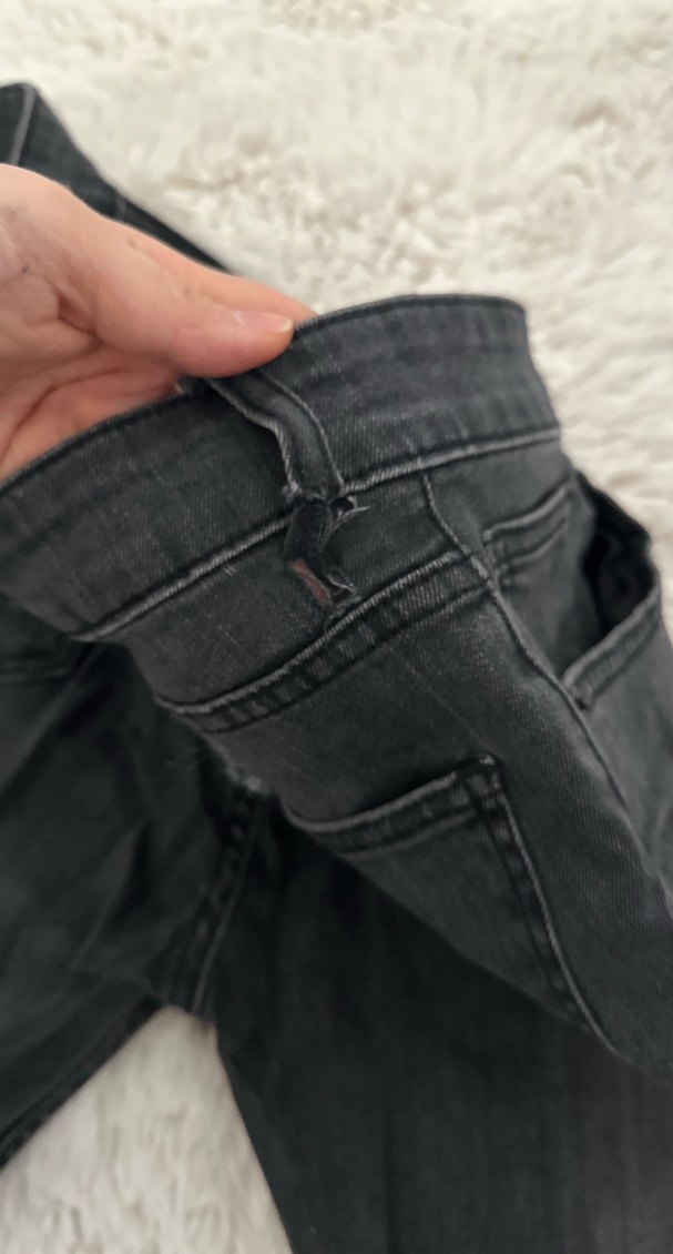 Gri Regular Fit Erkek Kot Pantolon - Görsel 5