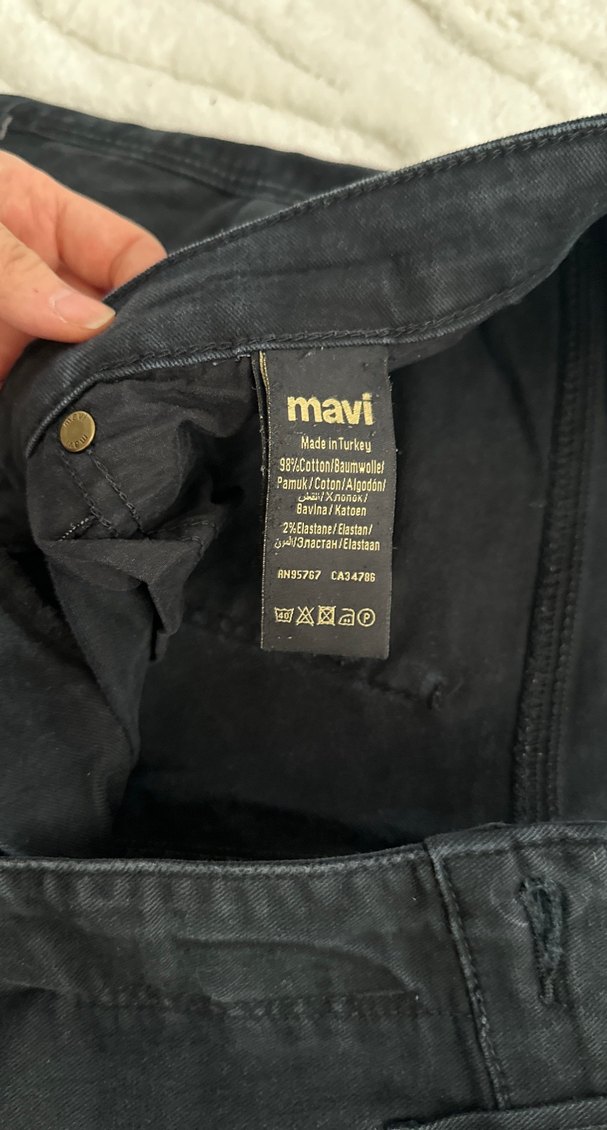 Erkek Siyah Regular Fit Denim Pantolon - Görsel 3