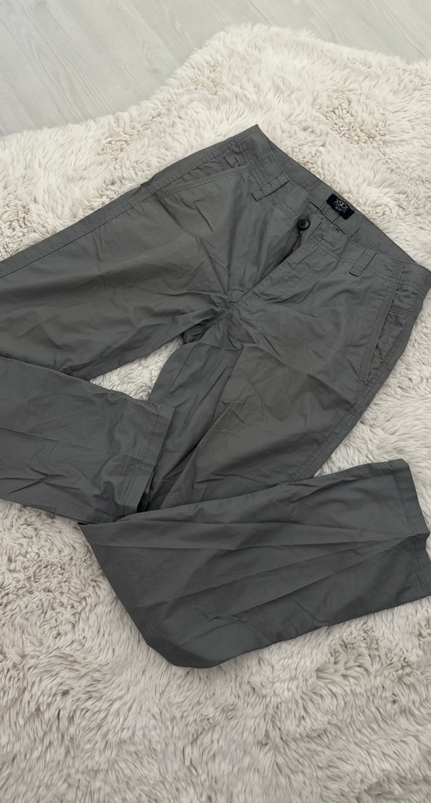 Gri Rahat Kesim Erkek Pantolon - Görsel 2