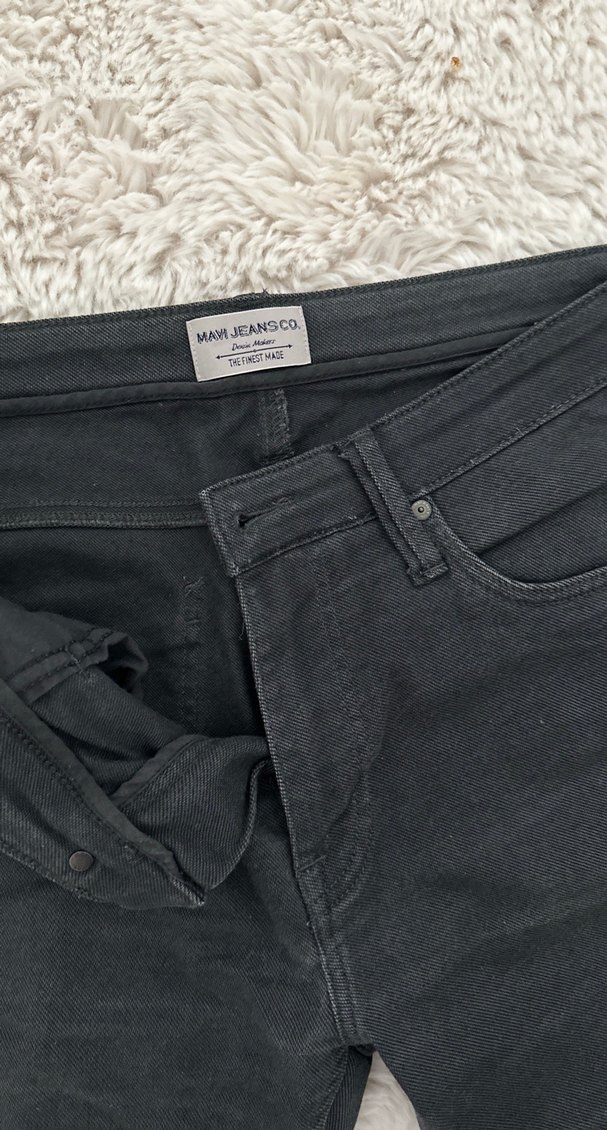 Erkek Gri Regular Fit Denim Jean - Görsel 2