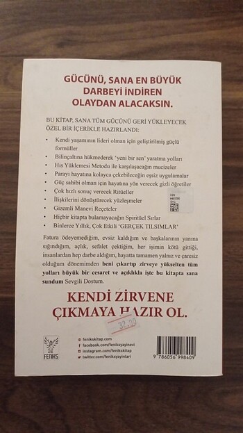  Hiçlikten gelen güç kitap