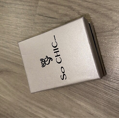  Beden So chic 925 ayar kolye yeni