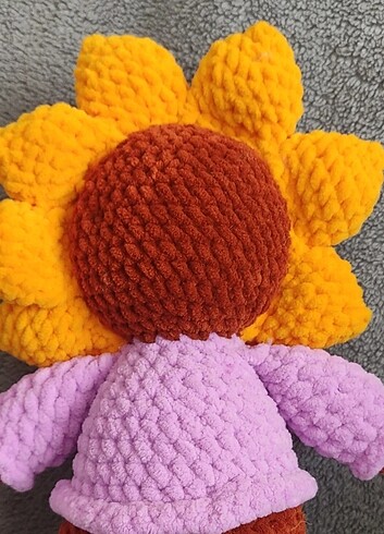 Beden Ayçiçeği ayısı . Sunflower Teddy Bear