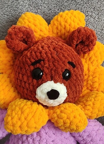 Diğer Ayçiçeği ayısı . Sunflower Teddy Bear