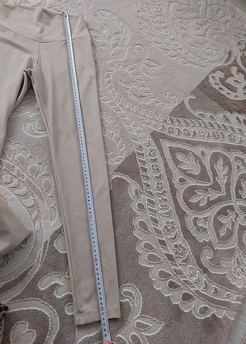 Oysho Bej Spor Tayt - Görsel 7