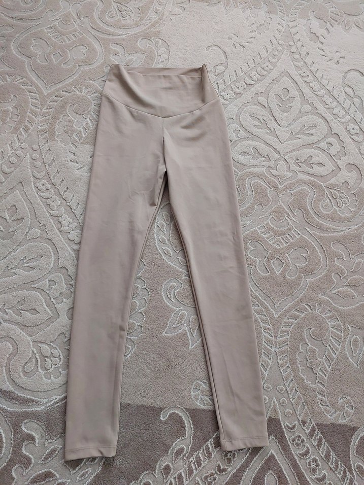 Oysho Bej Spor Tayt - Görsel 5