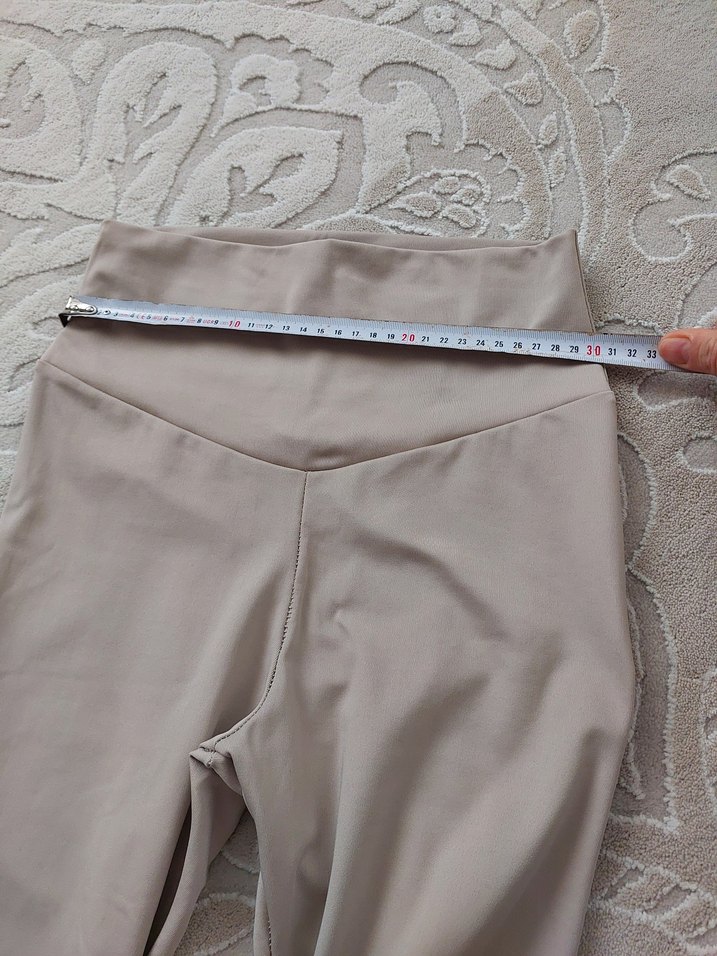 Oysho Bej Spor Tayt - Görsel 3