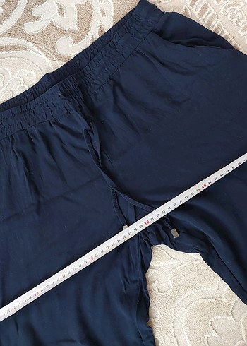 Kadın Lacivert Rahat Kesim Pantolon - Görsel 2
