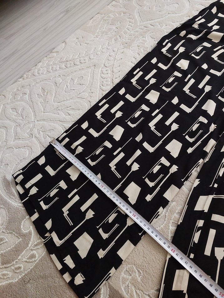 Kadın Siyah  Bol Pantolon - Görsel 5