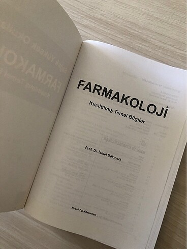 Farmakoloji İsmet Dökmeci