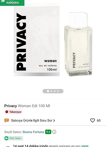 PRIVACY KADIN PARFÜM 