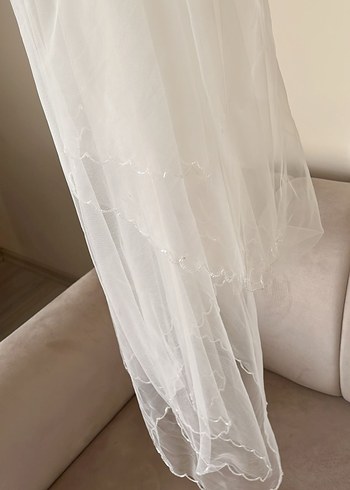 Uzun Kollu Modern Prenses Gelinlik - Görsel 3