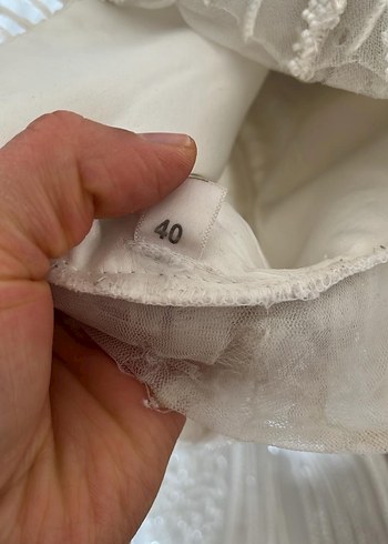 Uzun Kollu Modern Prenses Gelinlik - Görsel 5