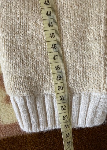 Bej Nakışlı Triko Bebek Tulum - Görsel 11