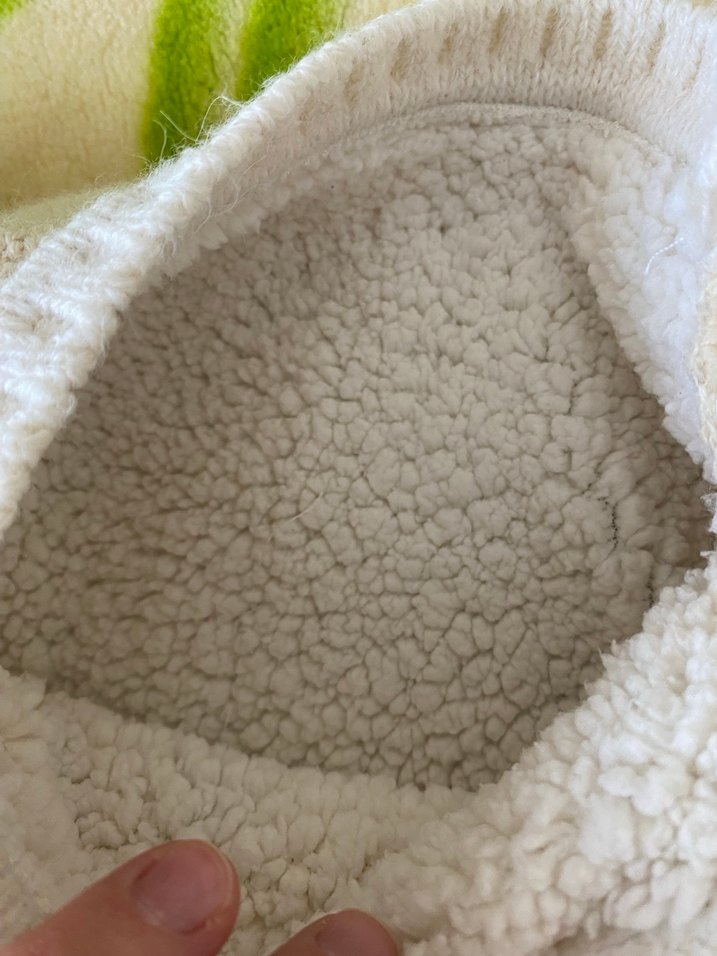 Bej Nakışlı Triko Bebek Tulum - Görsel 5