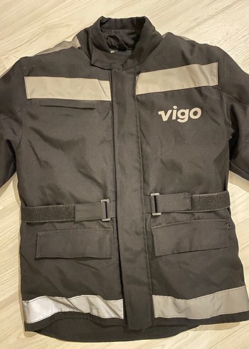 Erkek siyah motosiklet montu - Görsel 3