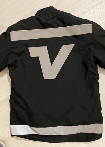 Erkek siyah motosiklet montu - Görsel 5