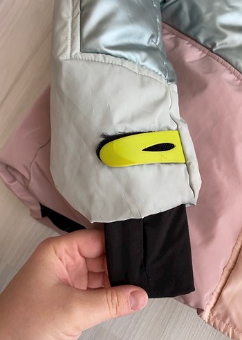 Zara kız çocuk kayak montu - Görsel 3