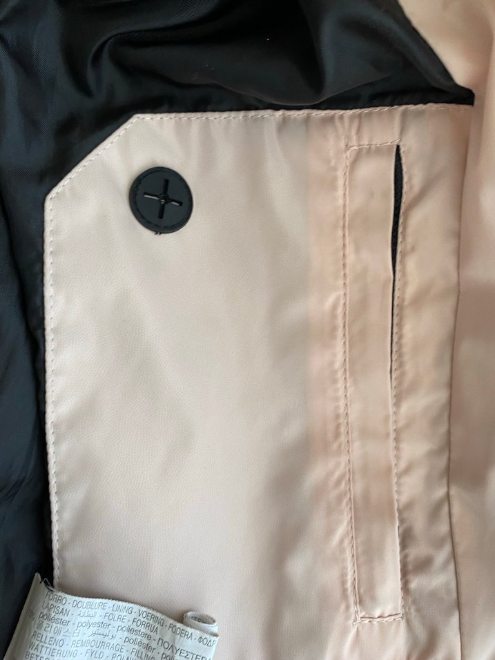 Zara kız çocuk kayak montu - Görsel 5