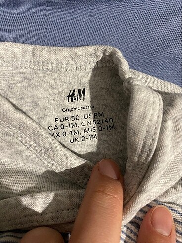 Yenidoğan Beden çeşitli Renk H&M zıbın