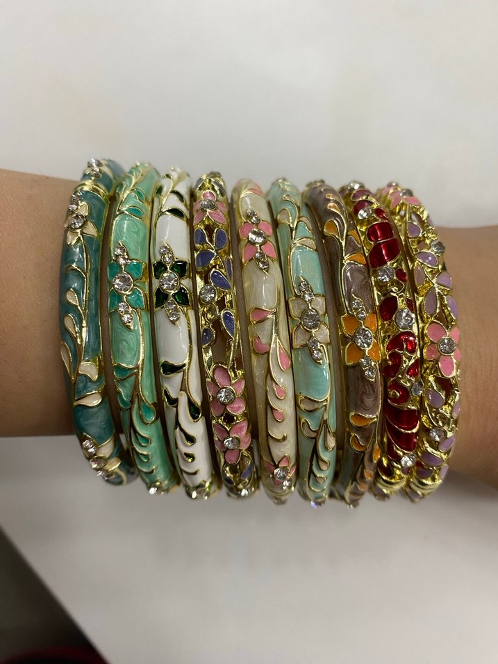 Mineli Kelepçe Bilezik - Görsel 2