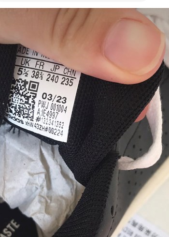 Adidas Adidas Siyah Çiçek Baskılı Spor Ayakkabı