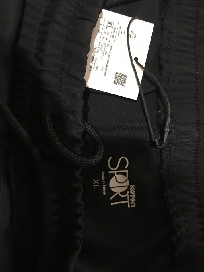 Koton siyah erkek eşofman - Görsel 3