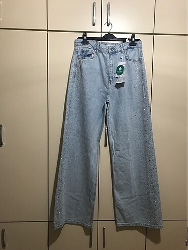 Koton Koton taşlı kot pantolon