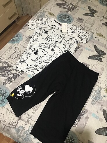 Çocuk snoopy takım