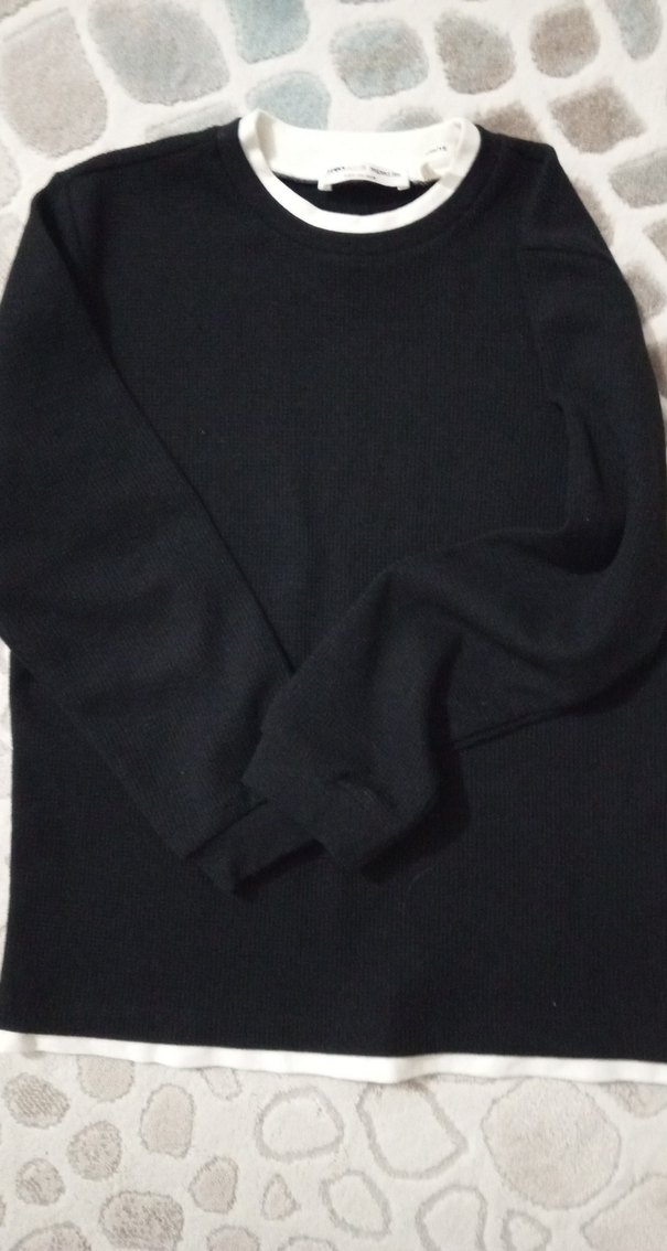 Erkek çocuk Uzun Kollu Basic Sweatshirt - Görsel 4