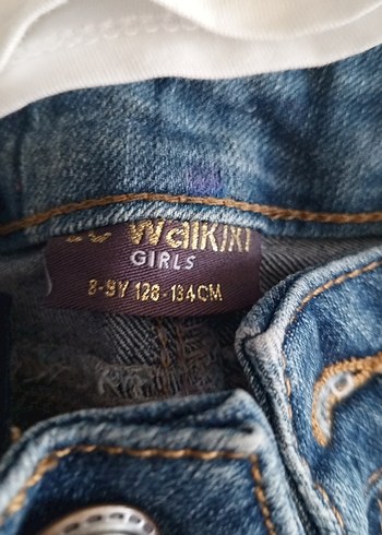 LC Waikiki kız çocuk Mavi Normal Boy Kot Pantolon ve tşört