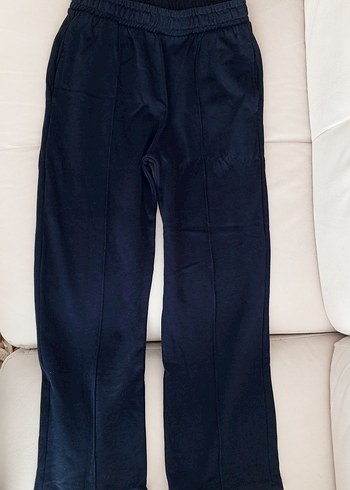 kız çocuk Koyu Mavi Rahat Kesim Pantolon - Görsel 5