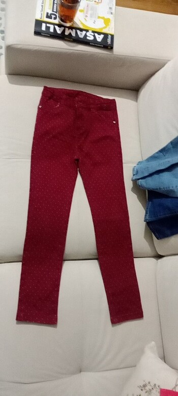  Kız çocuk Pantolon 8-9 yaş - Görsel 4