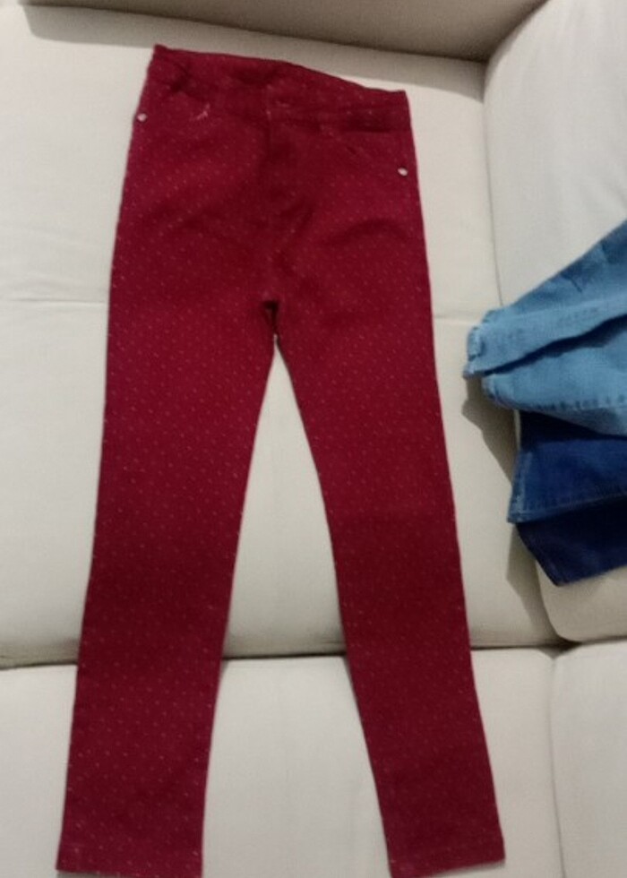  Kız çocuk Pantolon 8-9 yaş - Görsel 4