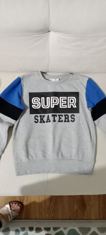 7 Yaş Beden Koton Erkek çocuk 6-7 yaş sweatshirt
