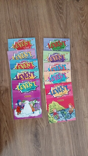 Levent serisi 1-2. Sınıf çocuk kitabı set