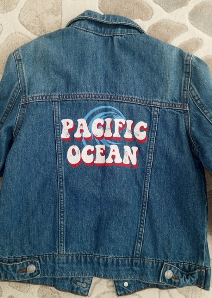 Erkek çocuk 9-10 yaş kot mont - Görsel 3